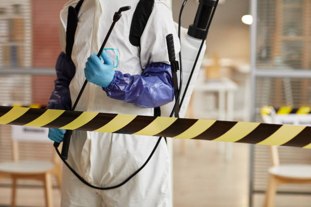 Professional Biohazard technician working in Johannesburg, CA